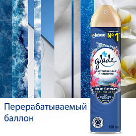 Освежитель воздуха Glade Лазурная волна и Магнолия 300 мл