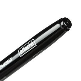 Маркер перманентный Attache зеленый (толщина линии 1,5-3 мм) круглый наконечник