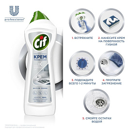 Универсальное чистящее средство для клининга Сиф Professional 750 мл фото Универсальное чистящее средство для клининга Сиф Professional 750 мл