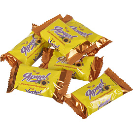 Конфеты шоколадные Ярче! с семенами подсолнечника 500 г