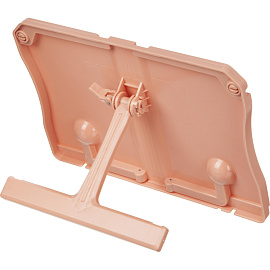 Подставка для книг Комус Класс пластиковая розовая