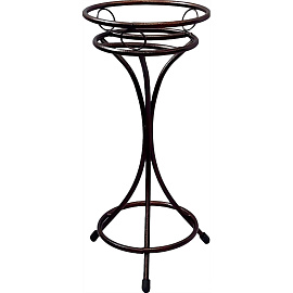 Подставка для цветов Танго 22x22х47 см коричневая