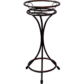 Подставка для цветов Танго 22x22х47 см коричневая