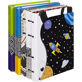 Подставка для книг Комус Класс Space time металлическая чёрная