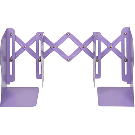 Подставка для книг Комус Класс Волшебный Единорог металлическая фиолетовая