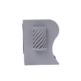 Подставка для книг Комус Класс металлическая серая