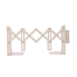 Подставка для книг Комус Класс металлическая бежевая