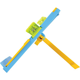 Подставка для книг Комус Класс пластиковая голубая