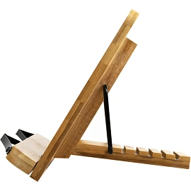 Подставка для книг Комус Класс (Attache) бамбуковая коричневая