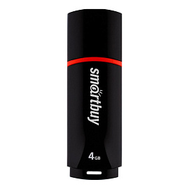 Флешка USB 2.0 4 ГБ Smartbuy Crown (SB4GBCRW-K)
