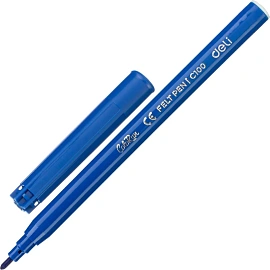 Фломастеры Deli ColoRun 24 цвета с вентилируемыми колпачками смываемые (EC10023)