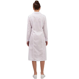 Халат медицинский женский м04-ХЛ белый (размер 44-46, рост 158-164)