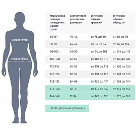 Халат медицинский женский м04-ХЛ белый (размер 44-46, рост 158-164)