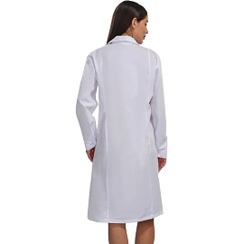 Халат медицинский женский м04-ХЛ белый (размер 44-46, рост 158-164)