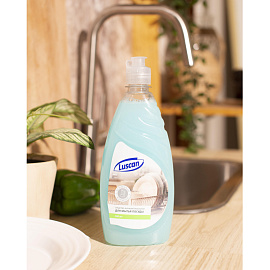 Средство для мытья посуды Luscan гель 0.5 л с дозатором