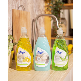 Средство для мытья посуды Luscan гель 0.5 л с дозатором