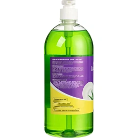 Средство для мытья посуды Luscan Бальзам-Алоэ гель 1 л с дозатором
