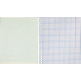 Бизнес-тетрадь Attache Акварель А5 80 листов в клетку на спирали (обложка бирюзовая)