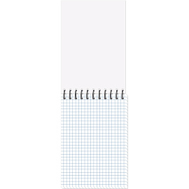 Блокнот Attache Акварель А6 40 листов голубой на спирали (102x146 мм)