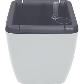 Горшок для цветов с автополивом InGreen Munchen 5 л с внутренней вставкой 2.2 л утренний туман (24.4x19 см)