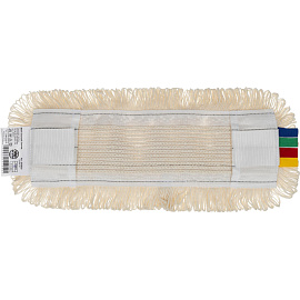 Насадка МОП для швабры-флаундера (плоской) A-VM хлопок 40x13 см белая