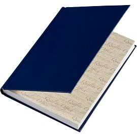 Ежедневник недатированный Attache Ideal балакрон А5 136 листов синий