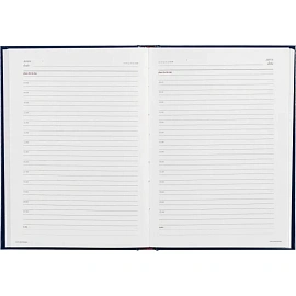 Ежедневник недатированный Attache Ideal балакрон А5 136 листов синий