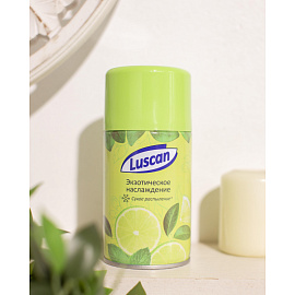 Баллон сменный для автоматического освежителя Luscan Экзотическое наслаждение 250 мл сухое распыление