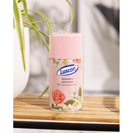Баллон сменный для автоматического освежителя Luscan Ароматы цветения 250 мл