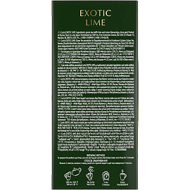 Чай зеленый Curtis Exotic Lime 25 сашет