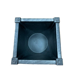 Кашпо Roto Teak S 26 л коричневое (40x40x40 см)