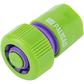 Соединитель для шланга Palisad 3/4 дюйма быстросъемный (66165)