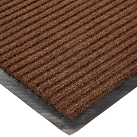 Коврик входной влаговпитывающий ворсовый Luscan Professional 40х60 см коричневый