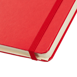 Ежедневник недатированный Attache Diary искусственная кожа А5 136 листов красный с фиксирующей резинкой