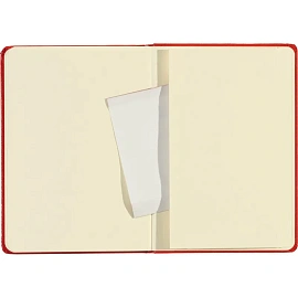 Ежедневник недатированный Attache Diary искусственная кожа А5 136 листов красный с фиксирующей резинкой