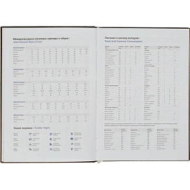 Ежедневник недатированный Attache Plan your life искусственная кожа А5 136 листов чёрный (золотистый обрез)