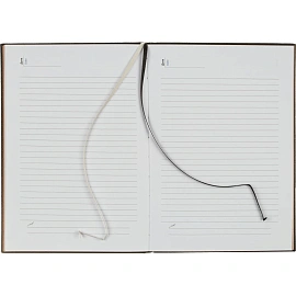 Ежедневник недатированный Attache Plan your life искусственная кожа А5 136 листов чёрный (золотистый обрез)