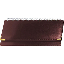 Планинг недатированный Bruno Visconti Persona искусственная кожа 305x130 мм 64 листа коричневый