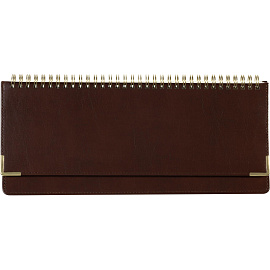 Планинг недатированный Bruno Visconti Persona искусственная кожа 305x130 мм 64 листа коричневый