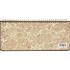 Планинг недатированный Bruno Visconti Persona искусственная кожа 305x130 мм 64 листа коричневый