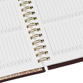 Планинг недатированный Bruno Visconti Persona искусственная кожа 305x130 мм 64 листа коричневый