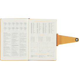 Ежедневник недатированный Bruno Visconti Primavera искусственная кожа А5 136 листов оранжевый, 3-536/03