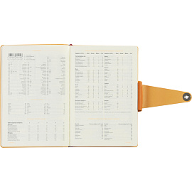 Ежедневник недатированный Bruno Visconti Primavera искусственная кожа А5 136 листов оранжевый, 3-536/03