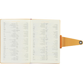 Ежедневник недатированный Bruno Visconti Primavera искусственная кожа А5 136 листов оранжевый, 3-536/03