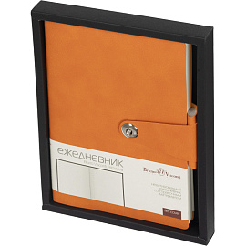 Ежедневник недатированный Bruno Visconti Primavera искусственная кожа А5 136 листов оранжевый, 3-536/03