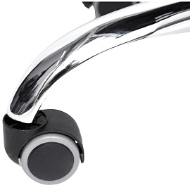 Кресло офисное TetChair Urban-Low чёрное (экокожа, металл)