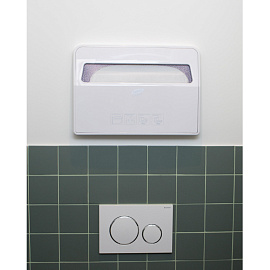 Диспенсер для покрытий на унитаз Luscan Professional Etalon пластик белый