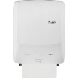 Диспенсер для рулонных полотенец Luscan Professional Etalon сенсорный пластиковый белый
