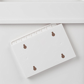 Контейнер для мусора подвесной Luscan Professional 12 л пластик белый (51.8x32.8x19.5 см)