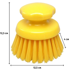 Щётка FBK жёсткая 125x125 мм жёлтая